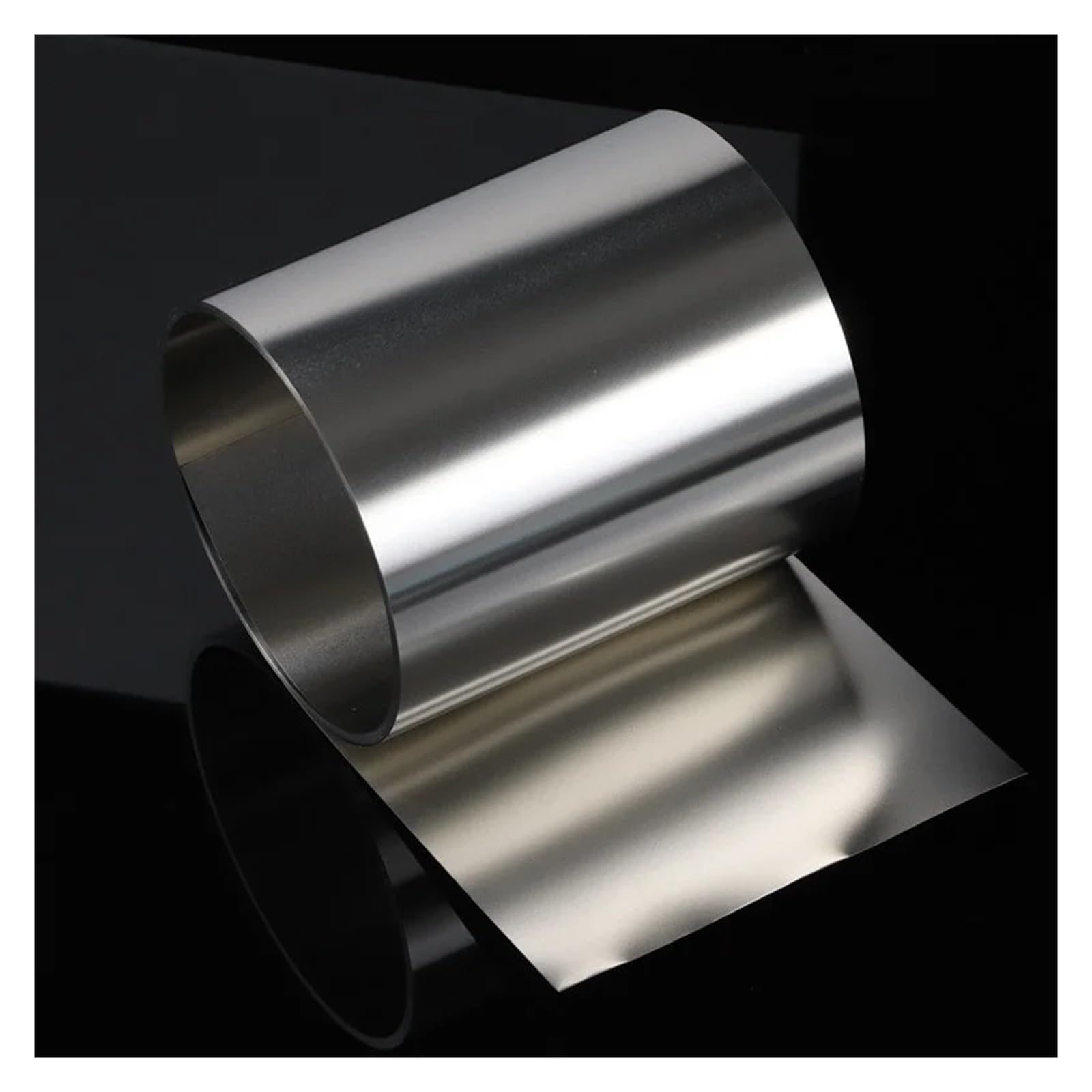 Stainless steel foil strip steel foil coil sheet 0.1mm to 0.3mm wide 2.8mm to 10mm SS304 Stainless Steel Foil Sheet Fine Plate bright Strip 1Meter/LOT customize cut(0.2x8mm)
