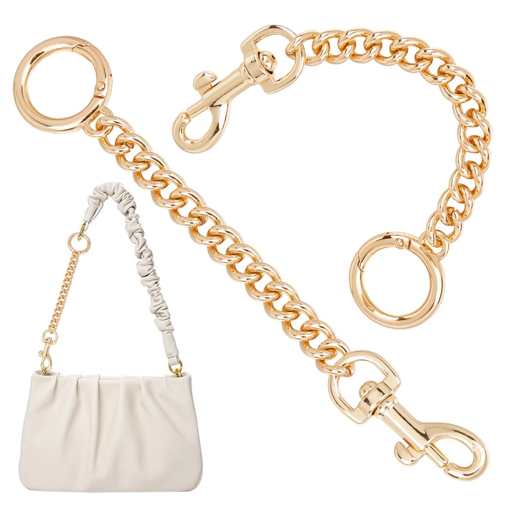 ZZHBOO Chaîne Sac à Main Chaine Sac Or Chaînes de Sac à Main en Métal