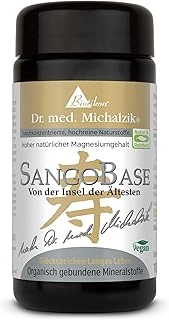 SangoBase Pluver aus Okinawa Dr. med. Michalzik - 3g Sango-meereskorallen-Pulver enthält Calcium [600 mg] | Magnesium [300 mg] | Zink [2 mg] - ohne Zusatzstoffe - von BIOTIKON®