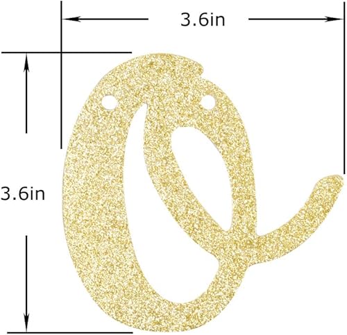 Miniatura 2 de Cartel de Soon to Be Mr&Mrs - Cartel de papel con purpurina dorada para ensayo de boda