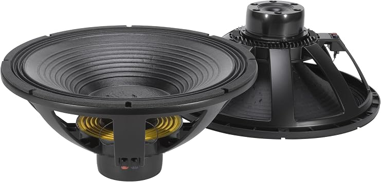 RCF LF21N451 21-inch Neo Woofer 1500 Watts Rms 3000 Watts Peak PRO LF Transducer Dual Forced Air Vent 4.5" Inside | Outside Copper Voice Coil 8-Ohm