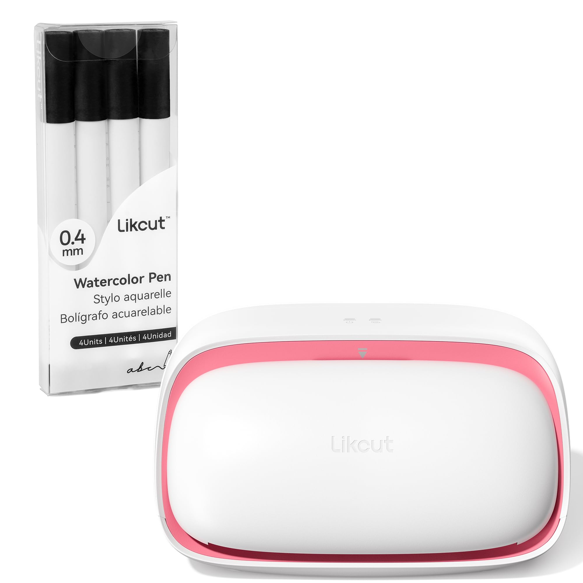 Likcut Glee S501 Kit de Inicio Avanzado - Plotter de Corte Incluye 4 Bolígrafos, Vinilo, Hojas Sin Tapete y Herramientas, Corta como HTV y Cartulina