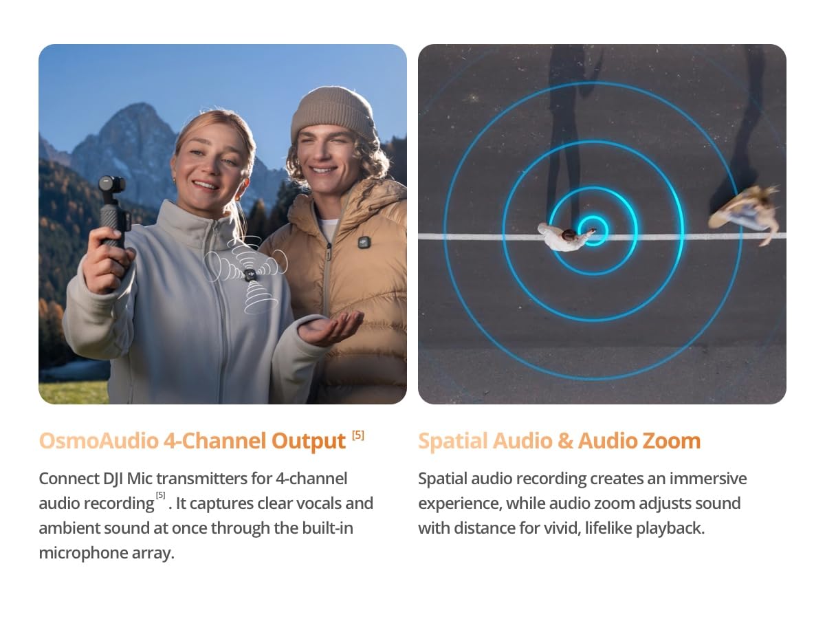 DJI Osmo Pocket 4 Creator Combo 3-Axis Gimbal Camera — Amazon image 12