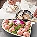 2 PCS None-Stick Meat Ballers, Stainless Steel Meat Baller Tongs, Cake Pop Meatball Maker Ice Tongs, Cookie Dough Scoop for Kitchen. (1.38