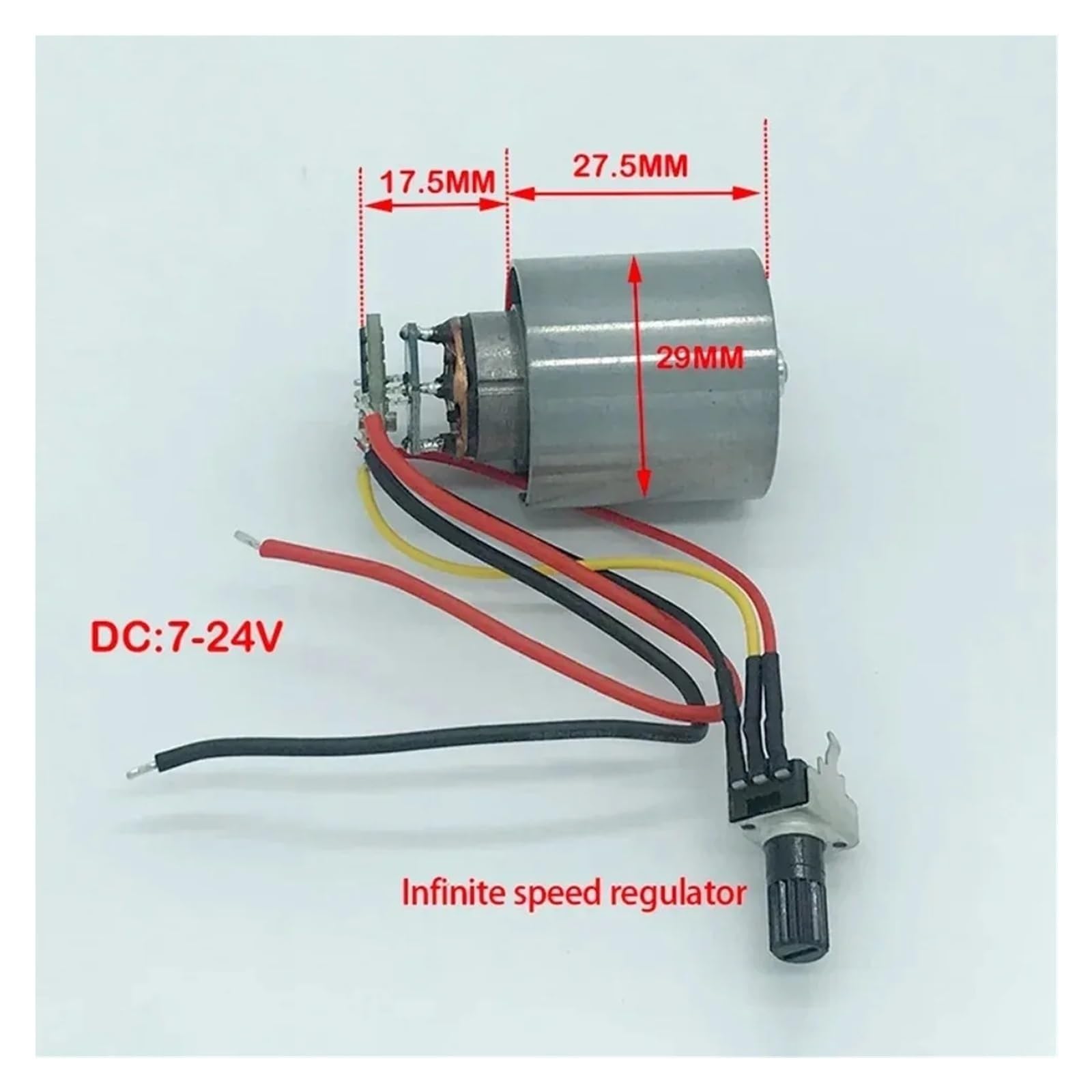Mini Motore Brushless DC 9/12/24 V 3,5 A Controllo Velocità 100000 Giri/min (24 V. Motore) | Mini motore brushless DC 9/12/24 V 3,5 A 5 A Controllo velocità 100000 giri/min (motore 24 V 3,5 A)