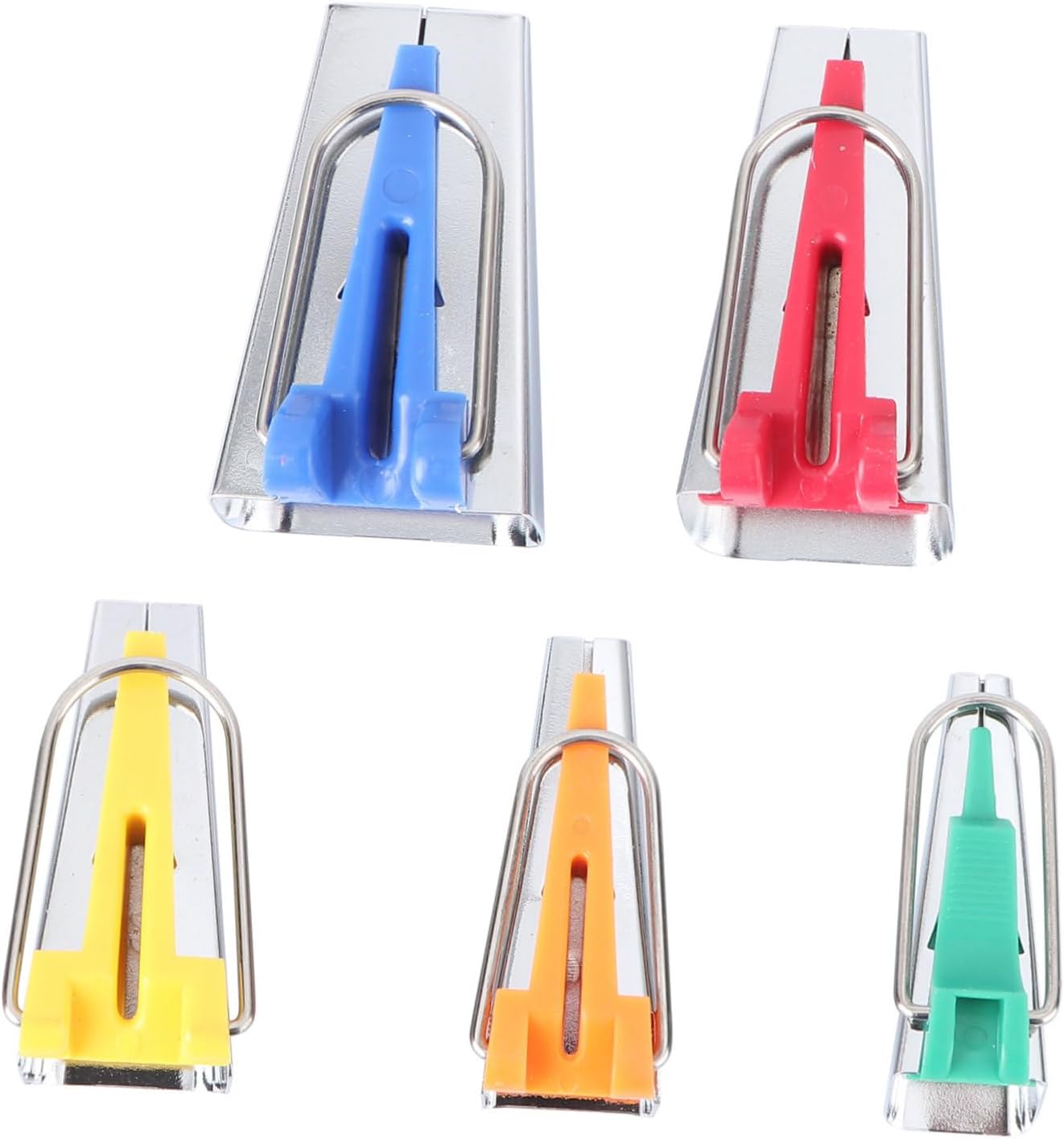 IWOWHERO 5pcs Beginner Sewing Machine Supplies Tape Machine Maker Kit Bias Tape Makers Sewing Attachments