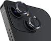 Babylonian iPhone Tempered Glass Camera Lens Protector with Aluminum Alloy Frame IPHONE 14, Black