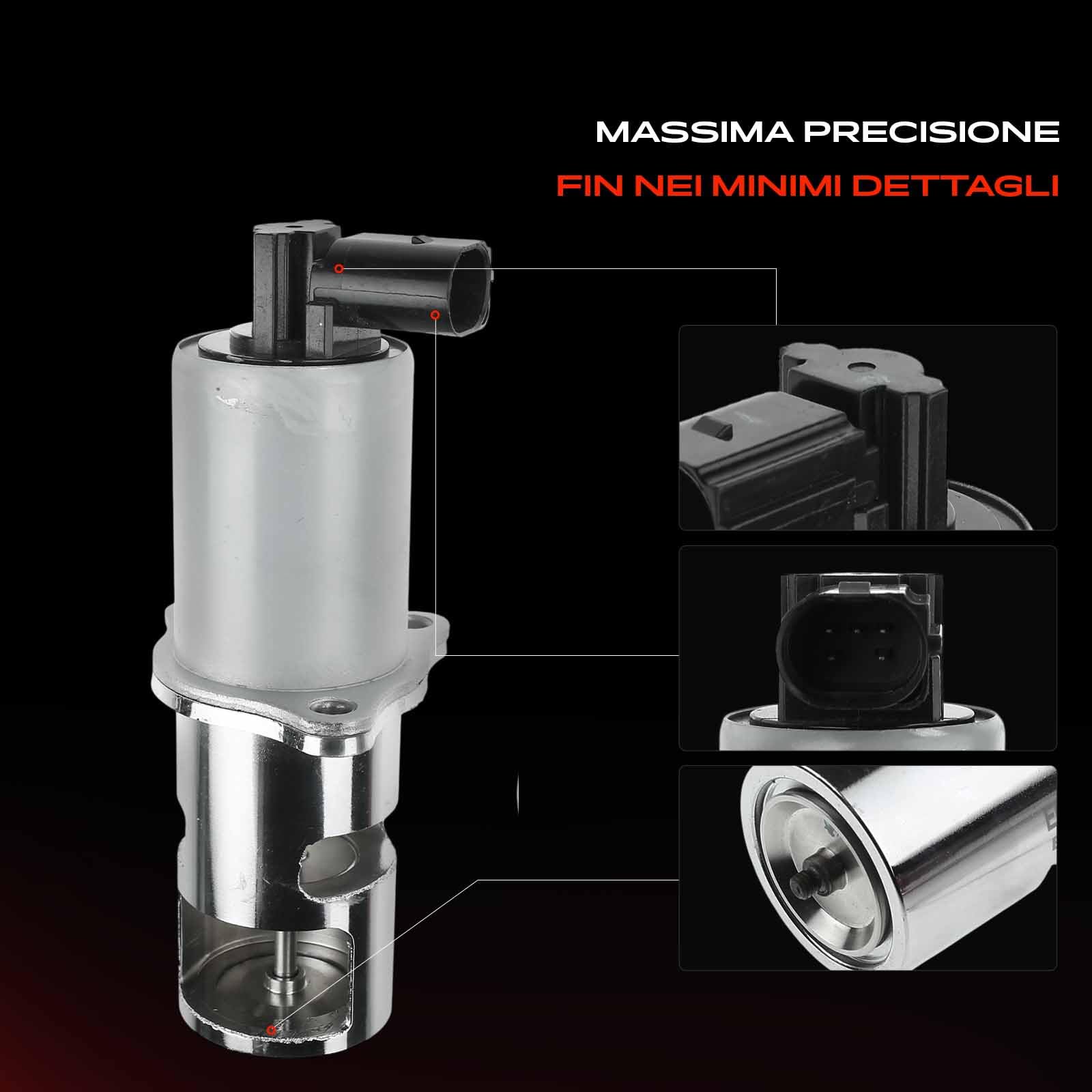 Frankberg Valvola EGR per il ricircolo dei gas di scarico 7700107797 | Compatibile con: M.e.g.a.n.e I Classic LA0/1, Primastar pianale/telaio X83, Carisma Saloon DA, M.e.g.a.n.e I Coach DA0/1