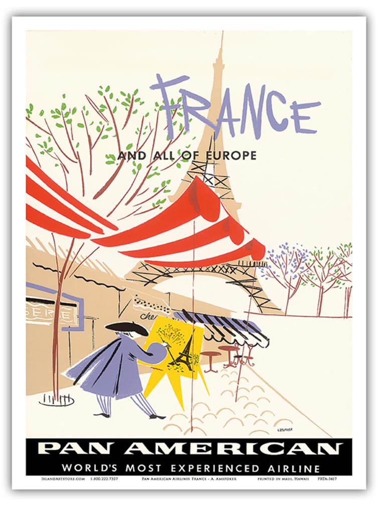 Amazon.com: France & All Of Europe - Pan American World Airways