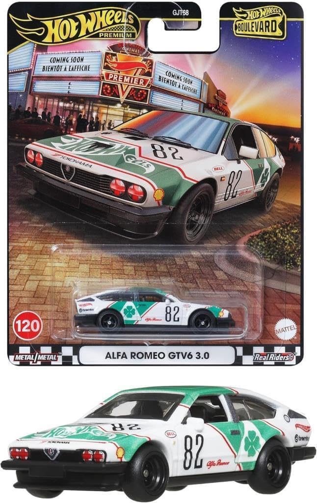 Hot Wheels Boulevard Premium Araçlar ALFA ROMEO GTV 3.0 GJT68