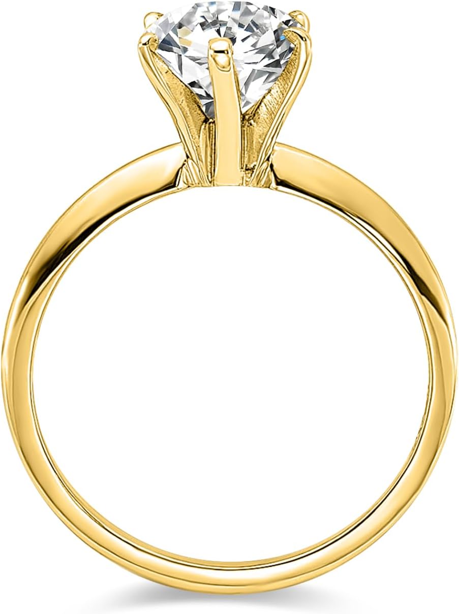 1-3ct Center Moissanite Oval Wedding Engagement Rings 925 Sterling Silver 10K 14K 18K Real Gold Moissanite Ring with Engraving