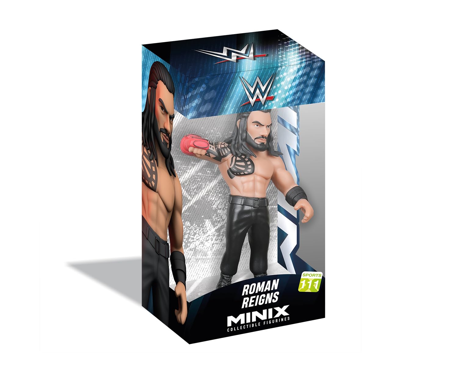 MINIX - Sports #111 - WWE - Roman Reigns - Collectible Figure 12cm