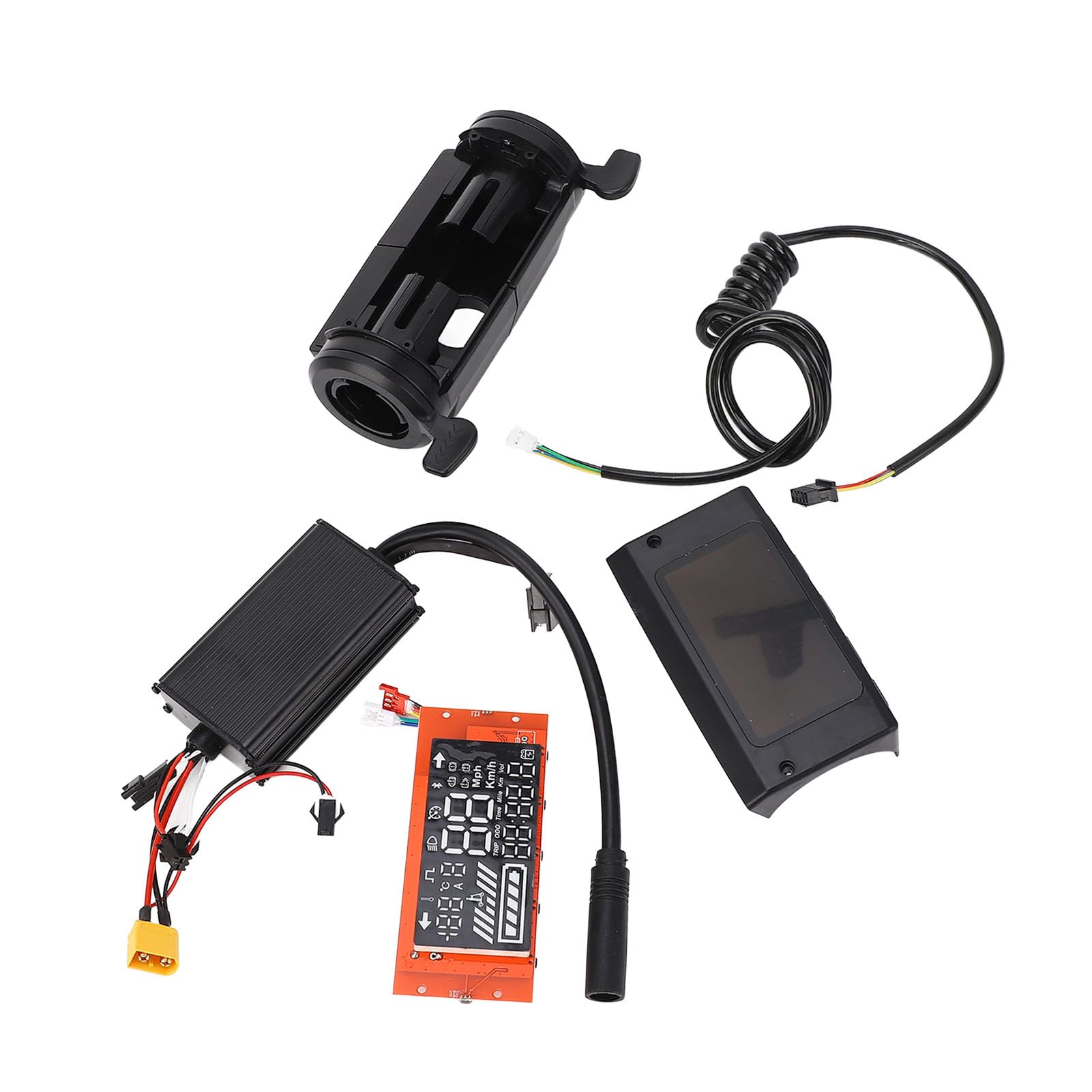 BuyWeek Kit de Controlador de Scooter Eléctrico para KUGOO S1 S2 S3 36V 350W Controlador de Motor con Panel de Tablero
