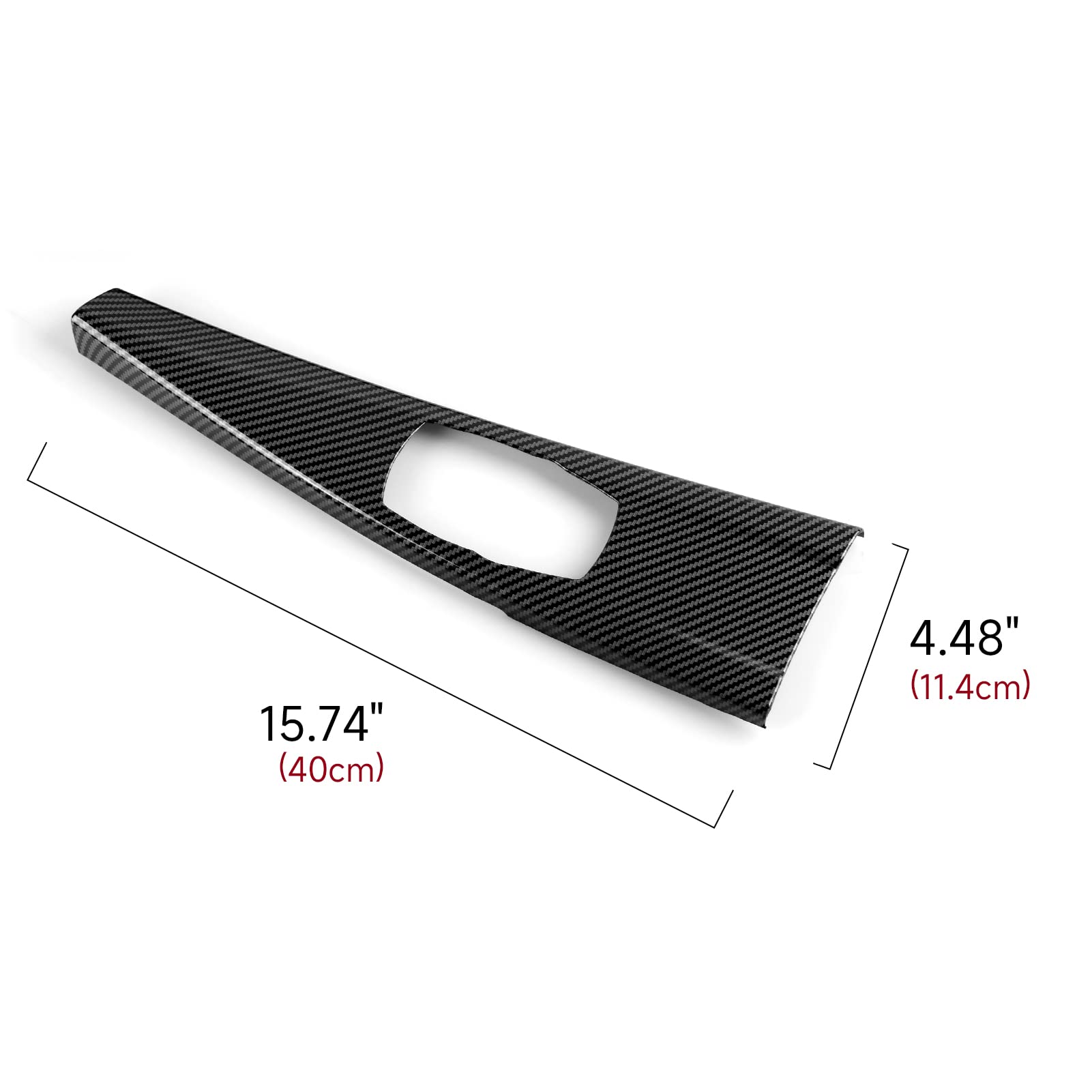 Adesivo per auto Multimedia Copertura ABS per interni compatibile con BMW F30 F31 F34 3GT F32 F36 M4 Accessori interni