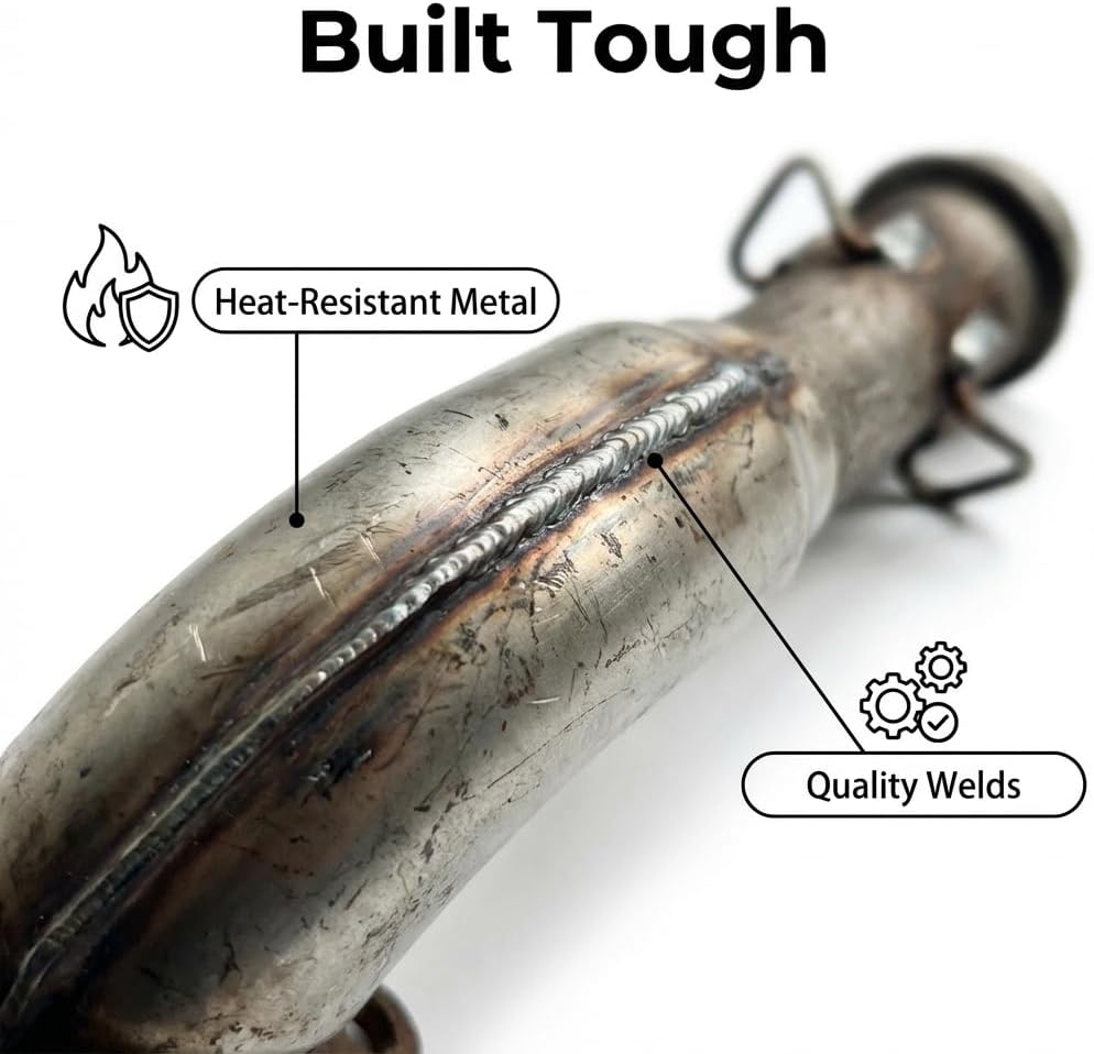 Exhaust Pipe for Hisun EFI UTV500, Compatible with Hisun HS500UTV 500cc UTV and Massimo Bennch, Part Number 18210-113E-0000