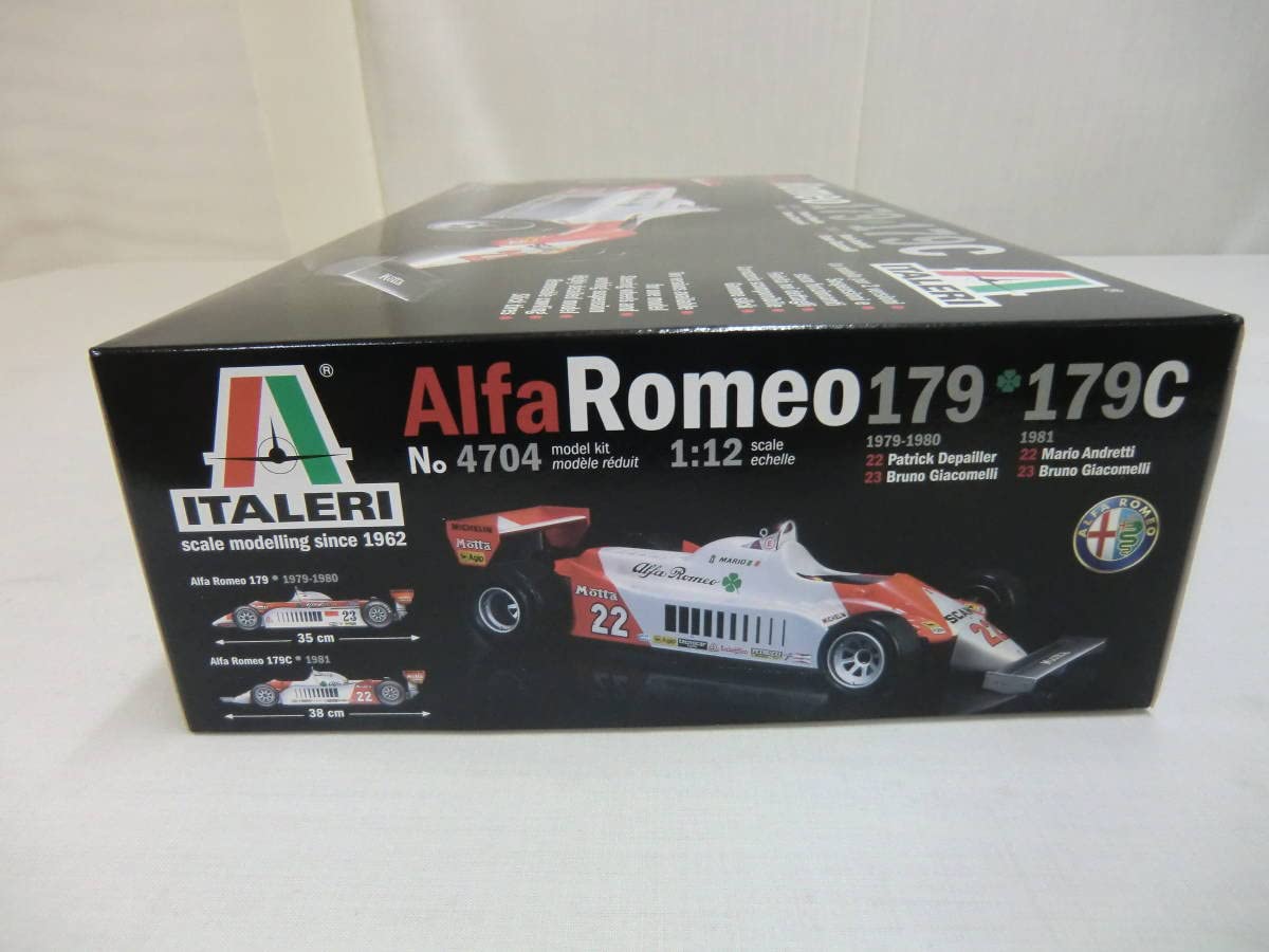Amazon.co.jp: 1:12 Alfa Romeo 179 179C No.4704 ITALERI 2018 Import