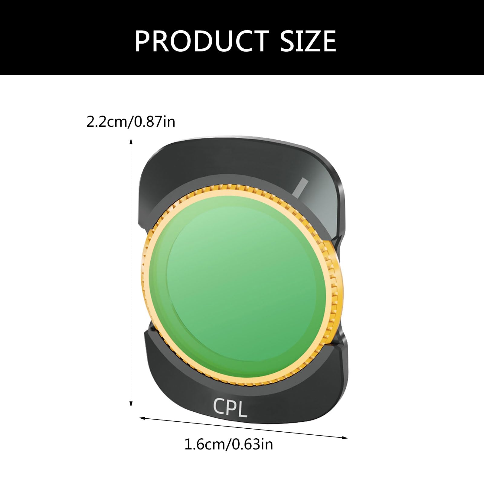 Filtre d'objectif magnétique pour appareil photo Pocket 3 MCUV CPL ND8 ND16 ND32 ND64