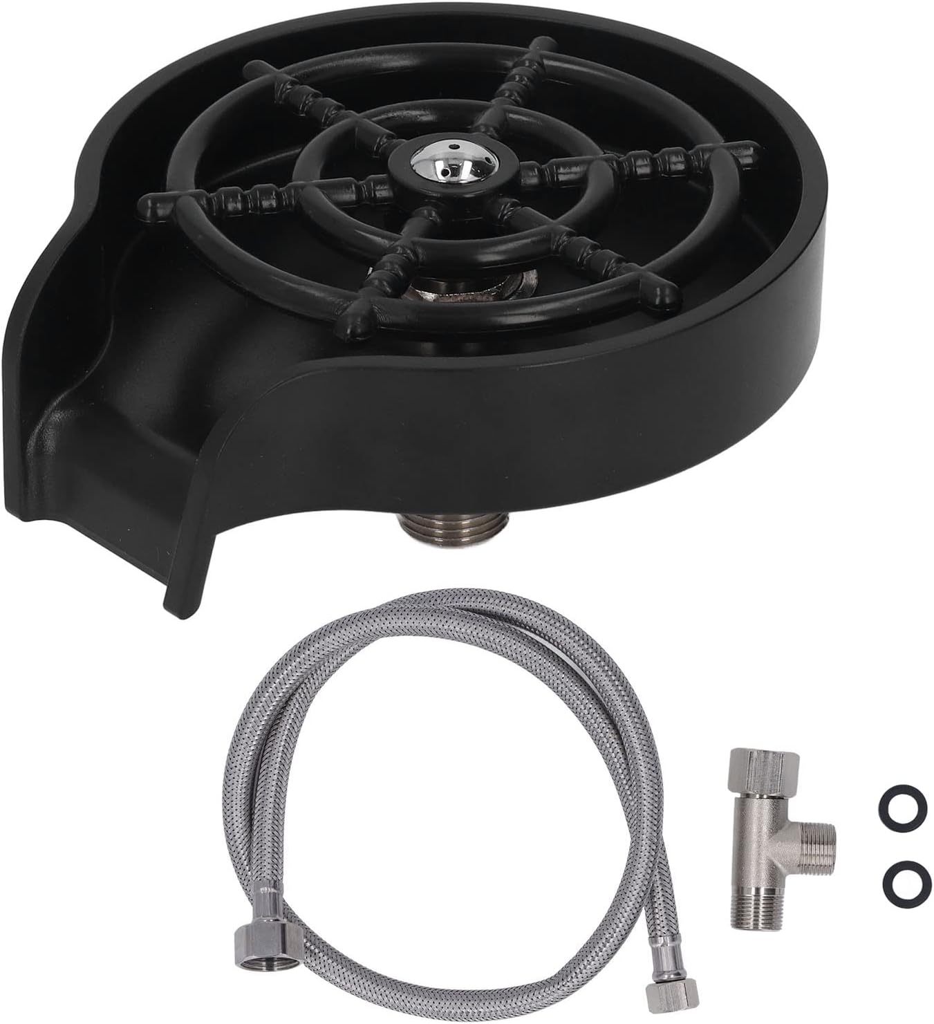 Faucet Glass Rinser, Simple Operation ABS Stainless Steel