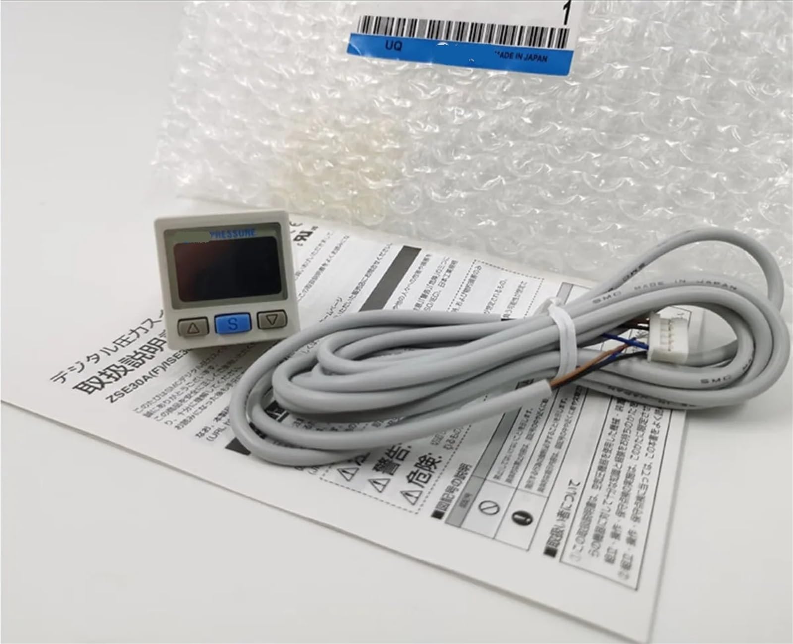 Digital Display Pressure Switch ZSE30AF-01-N-L ZSE30AF-01-P-L ZSE30AF-01-A-L ZSE30AF-01-B-L ZSE30AF-01-C-L ZSE30AF 1Pcs(ZSE30AF-01-C-L)