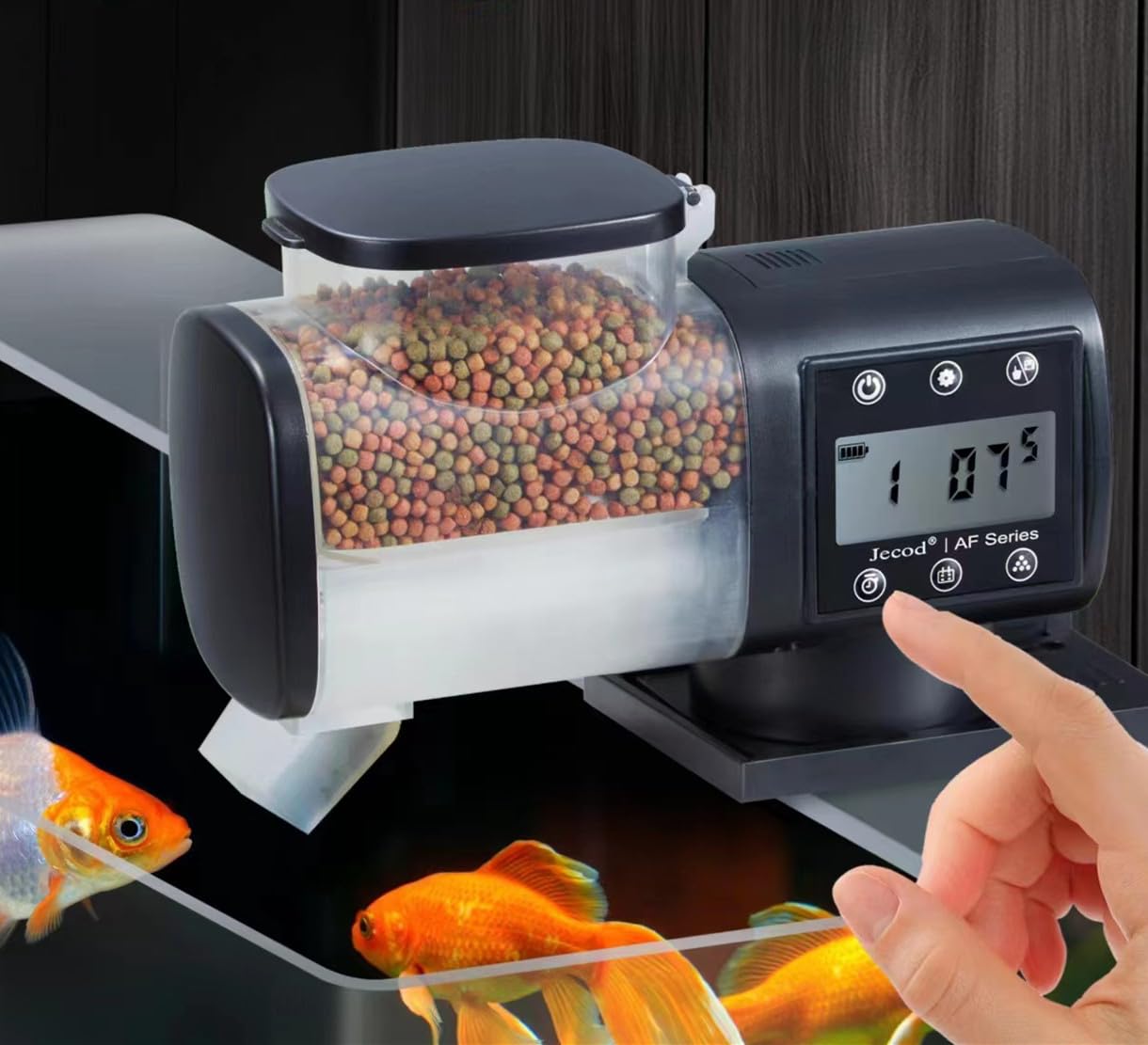 Alimentador automático tipo tornillo alimentador inteligente para pecera (DS-F250)