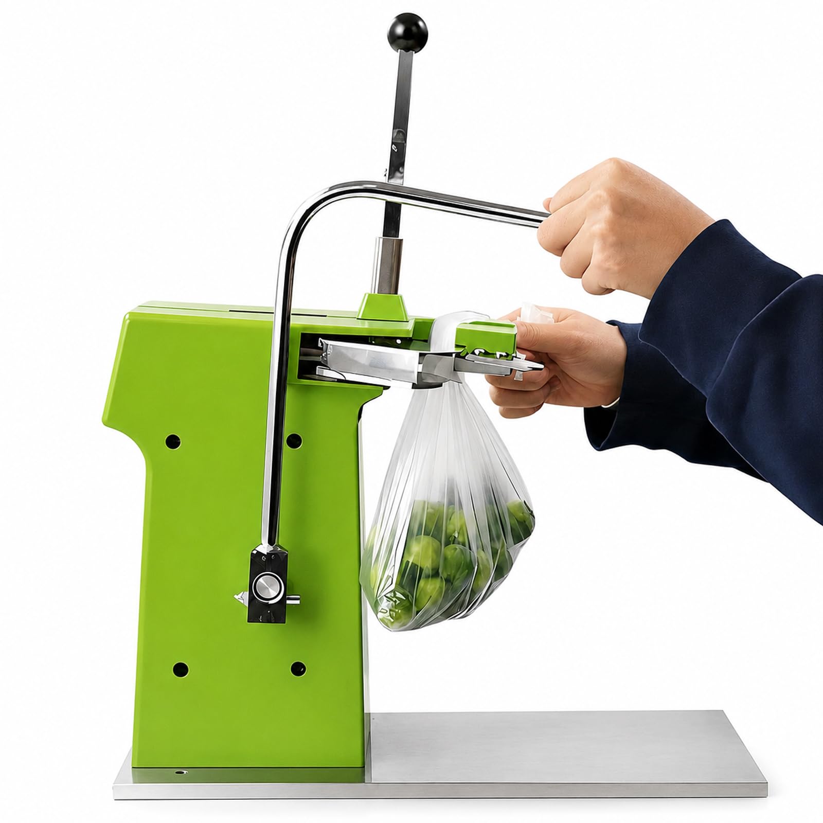 Selladora Manual de Bolsas, Selladora de Embalaje 40/min con 2000 Grapas