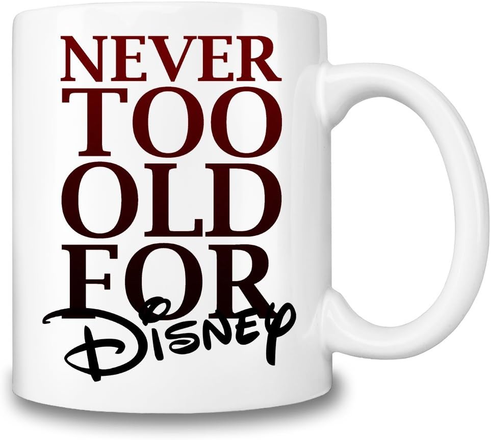 Disney Themed Coffee Mug Disney Hot and Cold Beverages Cup Ceramic 325 Ounces The Best Gift For Every Disney