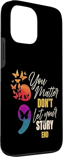 Miniatura 3 de Funda para iPhone 13 Pro Max Semicoma para prevención de la concienciación de la salud mental