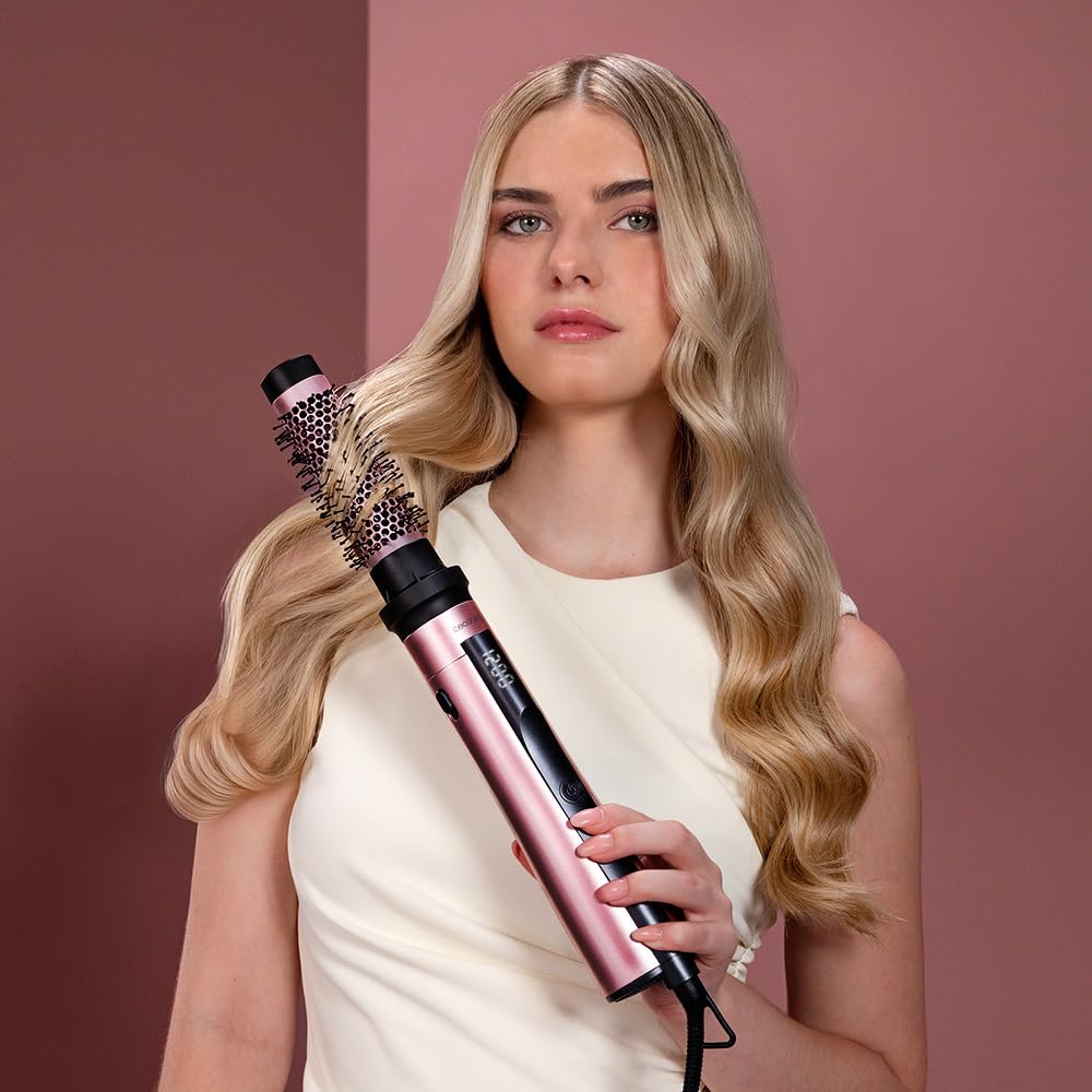 Cecotec 10 akcesoriów CeramicCare 10 AirBrush Air Brush. 1200W, suszarka, prostownica, lokówka, objętość, dyfuzor, ekran, funkcja jonowa, powłoka ceramiczna, kontrola temperatury