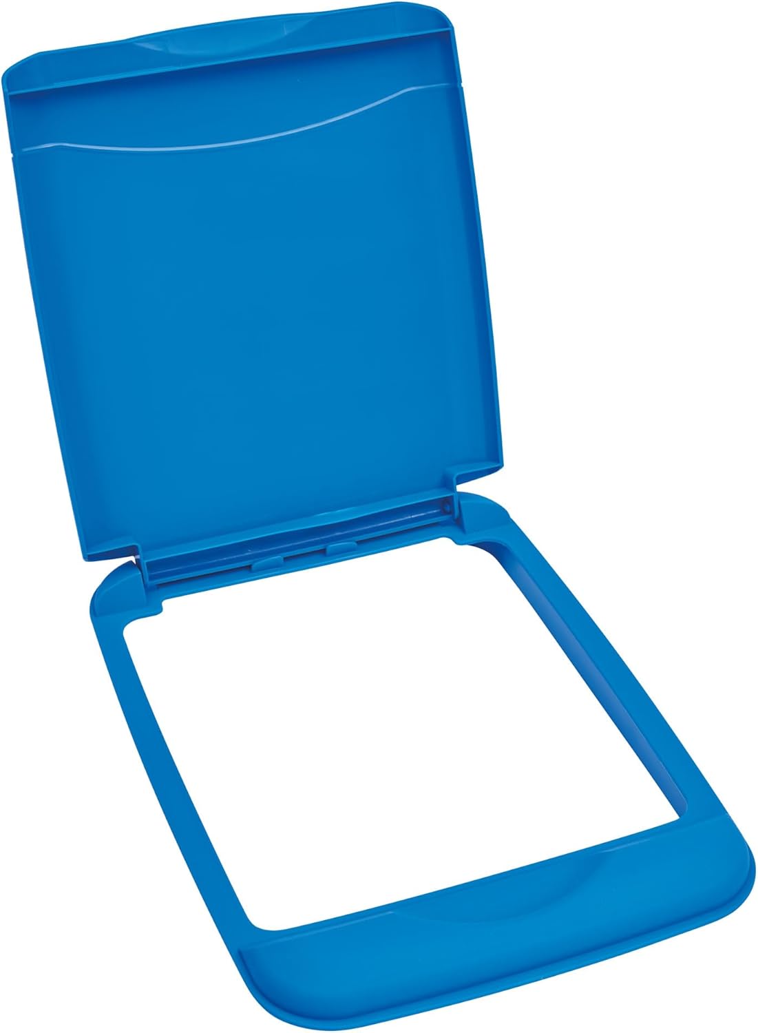 Rev-A-Shelf 35 Qt Under Sink Garbage Can Lid for Base Kitchen and Bathroom Cabinet, Replacement Plastic Trash Bin Lid Only, Blue, RV-35-LID-22-1-40