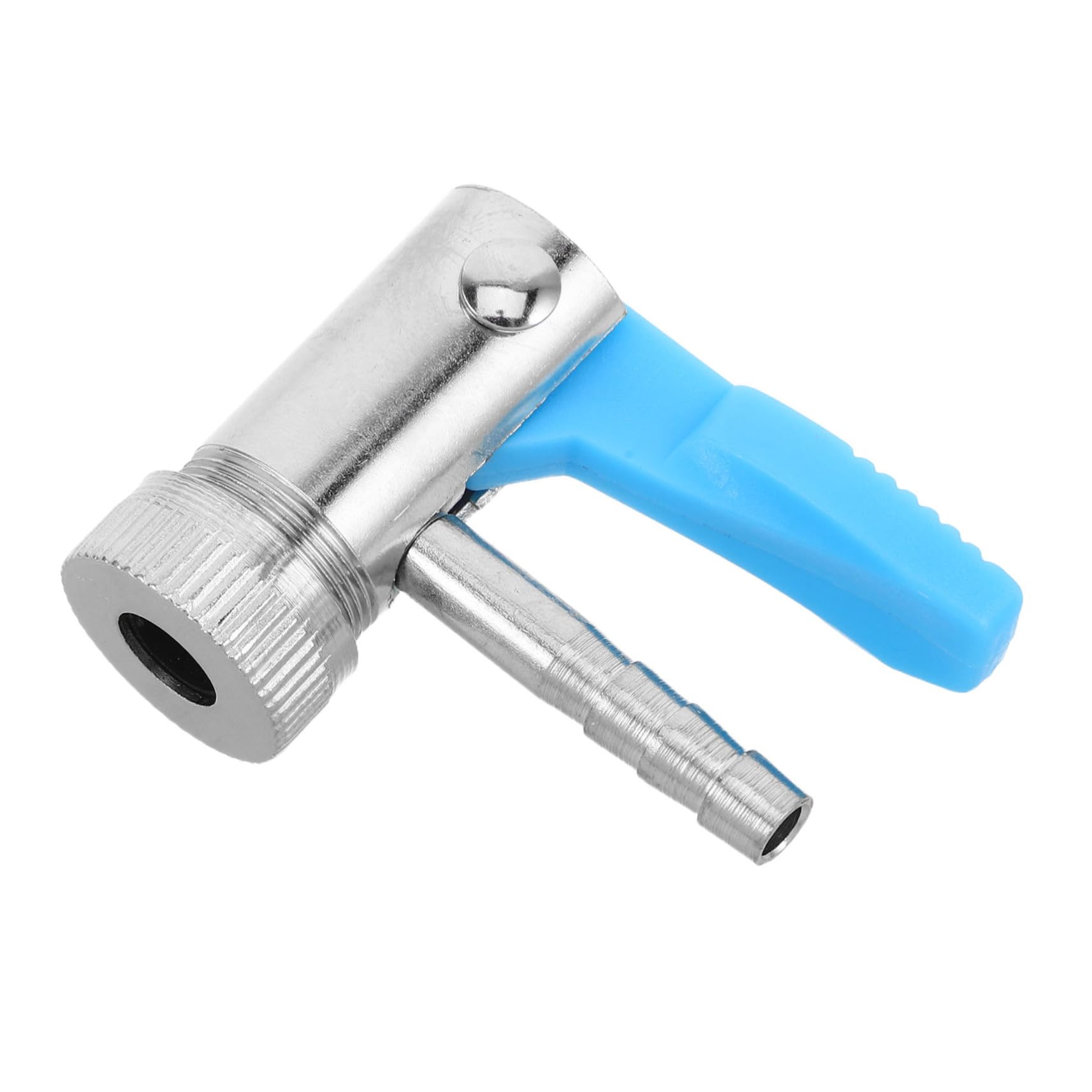 PRETYZOOM Tire Clip-on Inflation Nozzle Air Pump Inflator Adapter Chuck Air Compressor Accessory Quick Connect Fitting