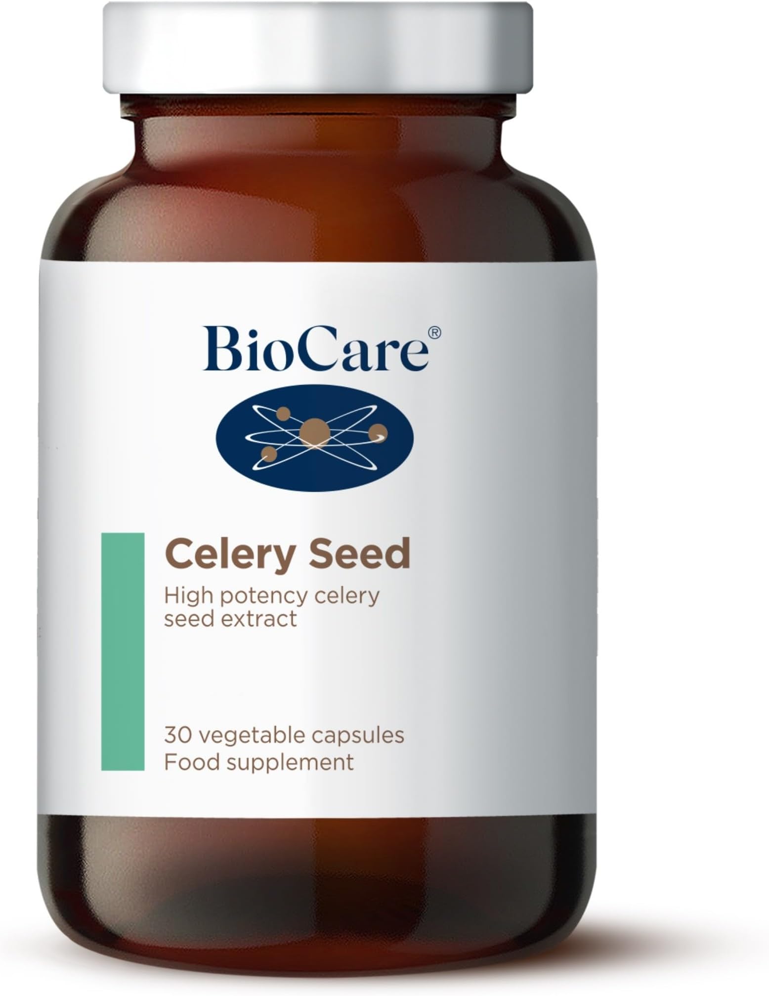 BioCare Celery Seed - High Potency Plant Nutrient Source - 500mg Celery Seed per Capsule - 30 Capsules