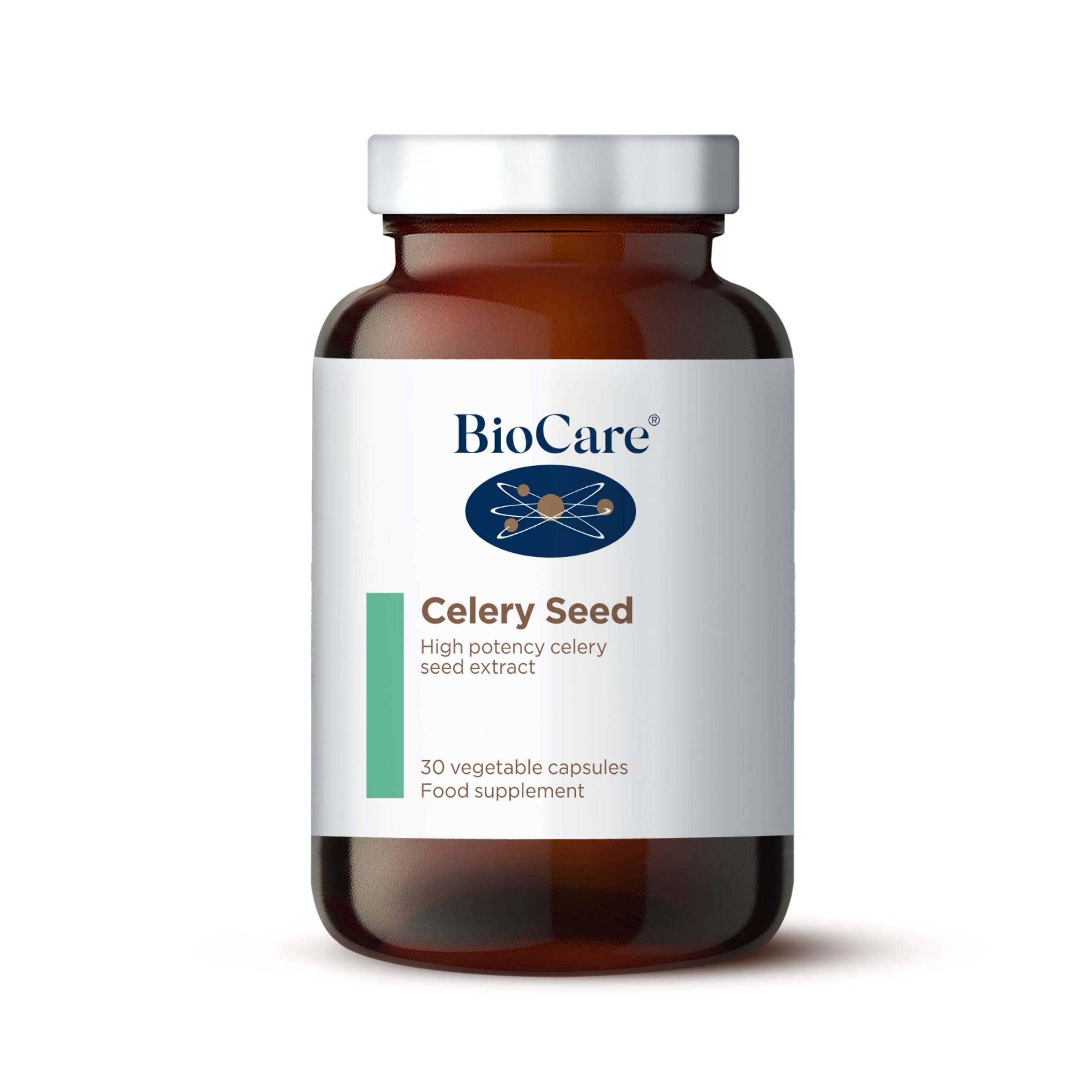 BioCare Celery Seed Extract - Supports The Body's Natural Eliminative Process - 30 Capsules