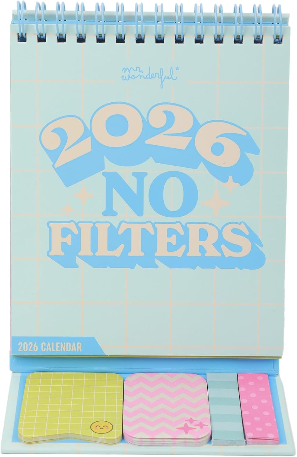 Mr. Wonderful - Piccolo calendario da scrivania 2026 - No filters