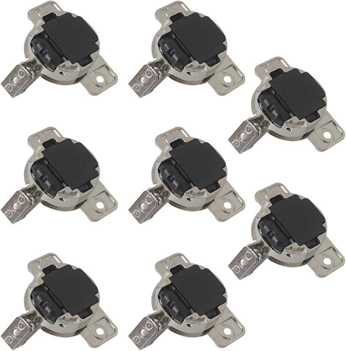 Compact 33 Series 110-Degree Cabinet Hinges Replacement (8 Pack), Compatible for Blum Hinge Back Model 30.310-11.02, No Mounting Plates or Screws Included