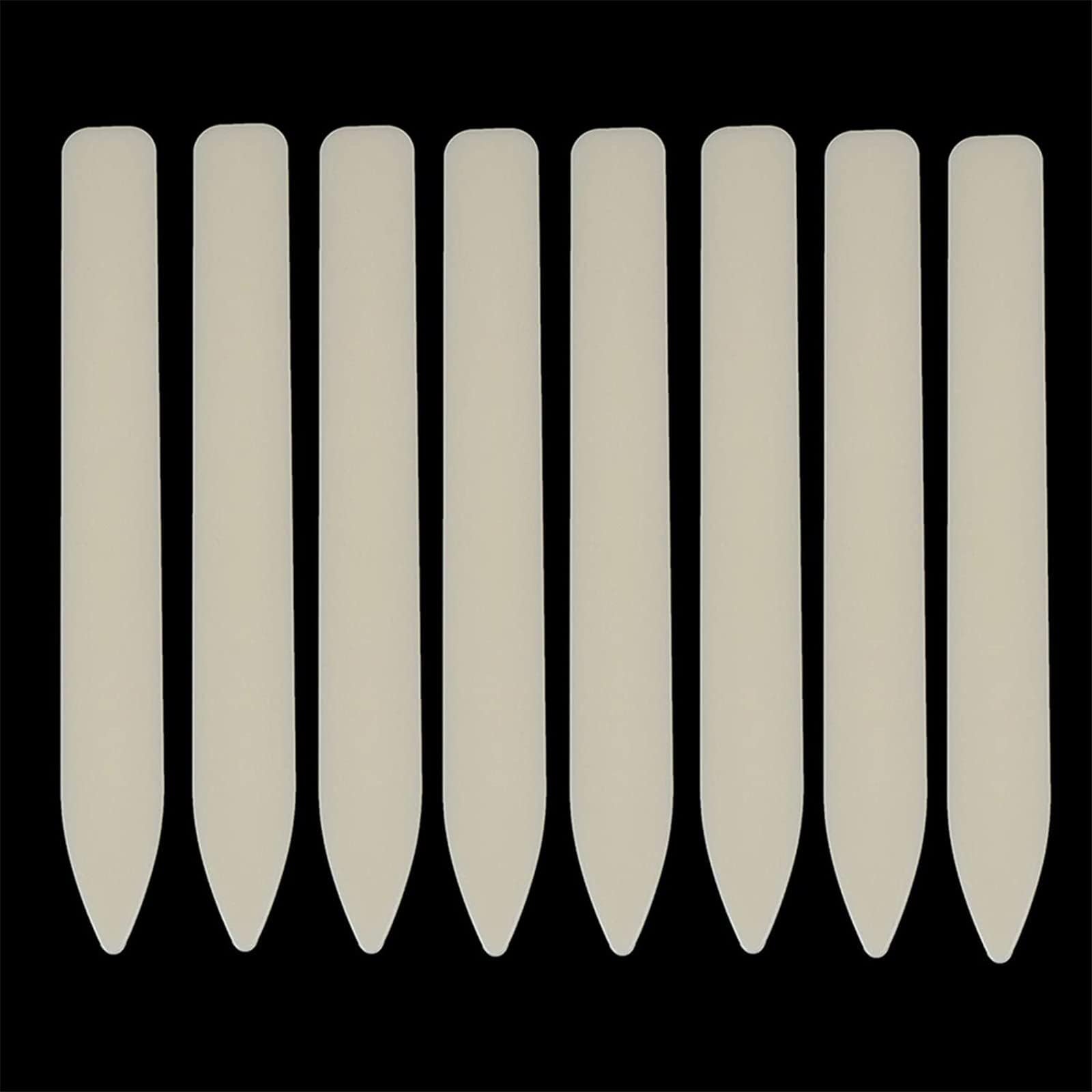 SevenMye8 Pack Bone Folder Crafts Scoring Folding Creasing Paper Crafting Scrapbooking Tool for Scoring Folding Creasing Paper Leather Craft, 8 Inch