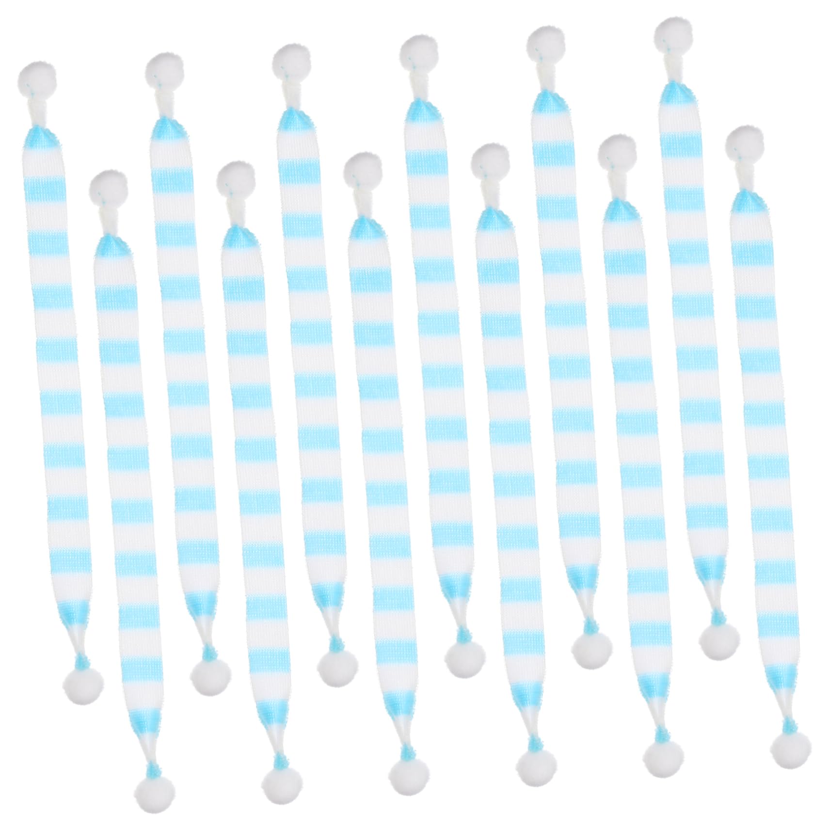 OFFSCH 20pcs Mini Christmas Scarf Doll Accessories Versatile Wine Bottle Scarf for Holiday Decor for Crafts Giving