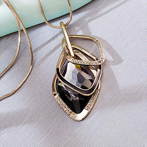 Triple Layer Pendant Necklace Long Statement Pendant Necklace Long Sweater Chain | Long Necklaces for Women | Summer Necklaces | Jewelry for Girls | Boho Necklaces for Women4