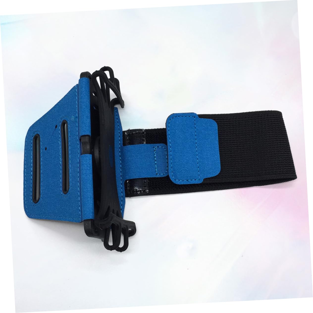 2 Pezzi 180 Regolabile Fascia Da Braccio Per Telefono Cellulare Sportivo Supporto Per Cellulare Da Corsa Fibbia Della Cintura Porta Di Ricarica Di Facile Accesso Slot Per Cuffie