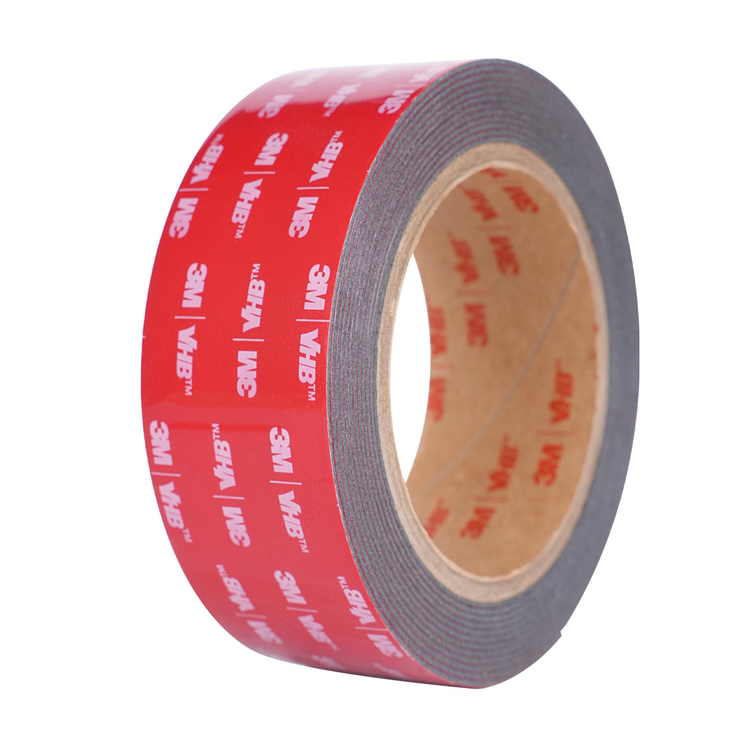 Double-sided tape, extra strong adhesive, uses original VHB 5952 raw material, 40 mm x 3 m, 1.1 mm thick, waterproof and high temperature resistant for car, home decoration, office decoration