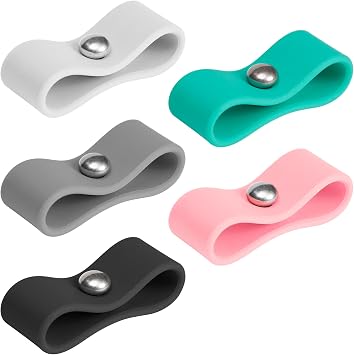 منظم 5 حزم ، حارس الحبل الدائري ، حامل USB منظم الكابلات ، ربطات الكابلات السيليكونية ، أشرطة الكابلات منظم الحبل القابل لإعادة الاستخدام ، اللفاف سماعة الأذن ، أشرطة التخزين للإلكترونيات ، سماعات الأذن