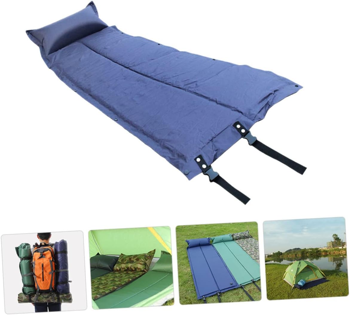 Garneck Air Mattress Camping Pad Wear-Resistant Sleep Mat Portable Bed for Outdoor Comfortable Sleep Accessory