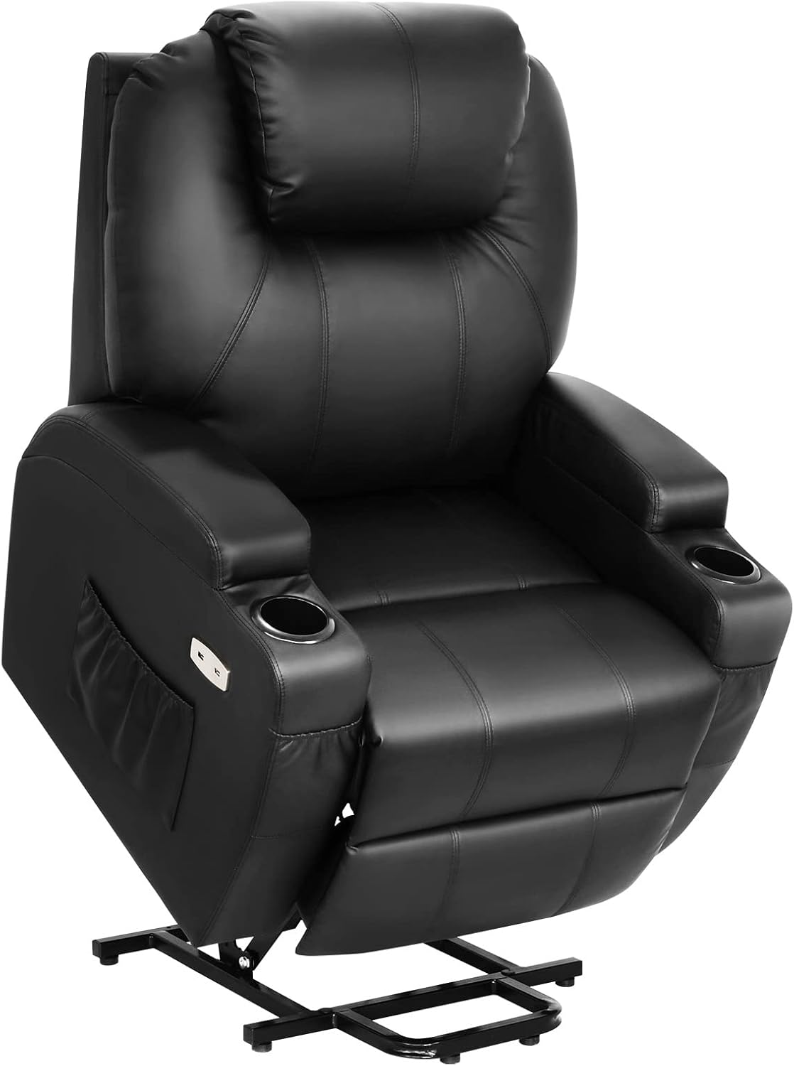 ADVWIN Recliner Chair, Electric Lift Chairs Heated Vibration Massage
