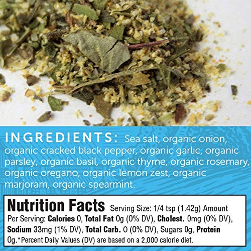 Freshjax Greek Seasoning Blend (2.8Oz Large Bottle) Organic Greek All Purpose Seasoning thumb #8