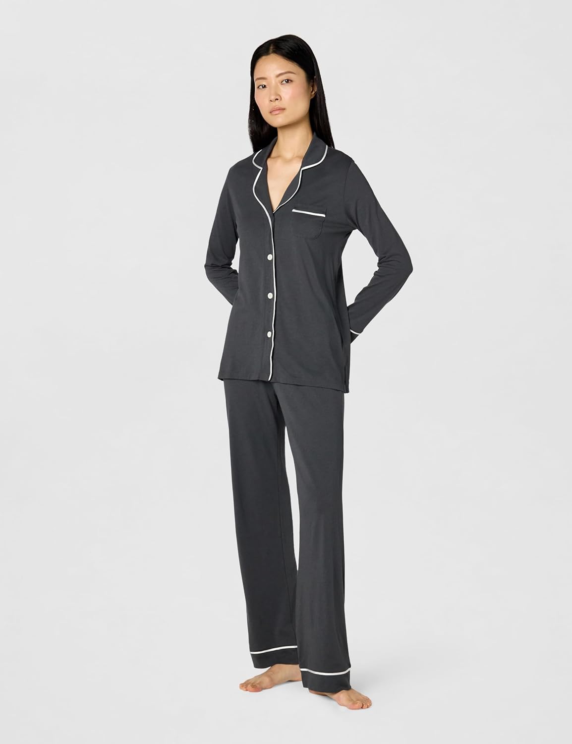 Cosabella Women's Bella Long Sleeve Top & Pant PJ Set - Image 6