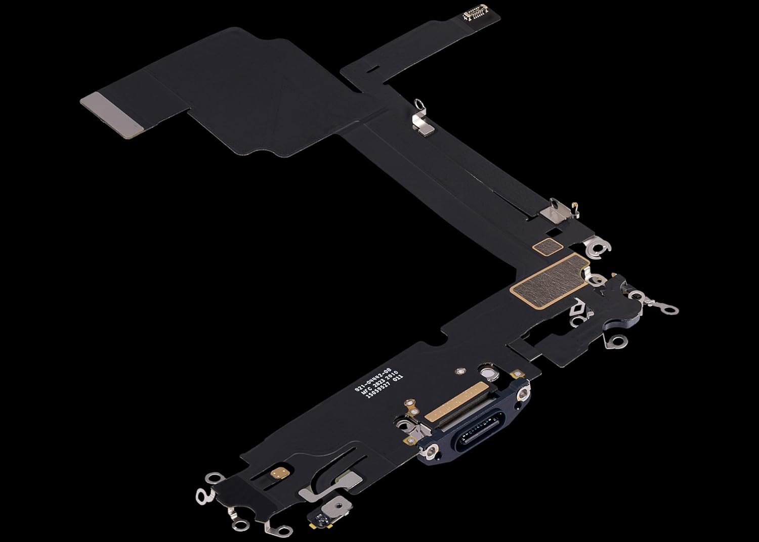 Best Shopper - Replacement Charging Port Flex Cable Compatible with iPhone 15 Pro Max (Premium) (Blue Titanium)
