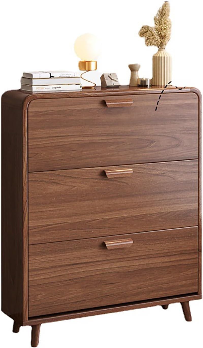 Armoire à chaussures cachée L100xH119cm blanche pour entrée