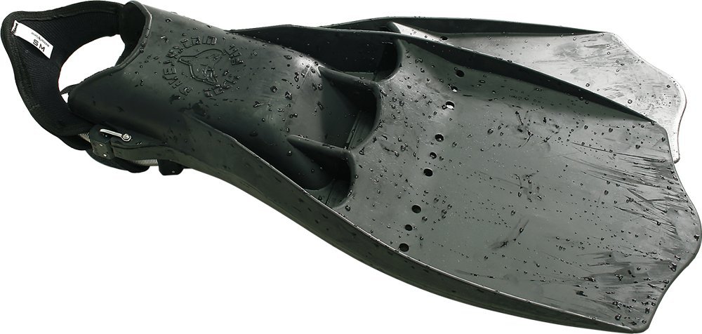 Tech Fin Pinne Tecniche in Gomma, Nero, EU 43-44