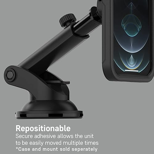 Miniatura 6 de OtterBox Performance - Soporte para tablero y parabrisas de coche para MagSafe - negro