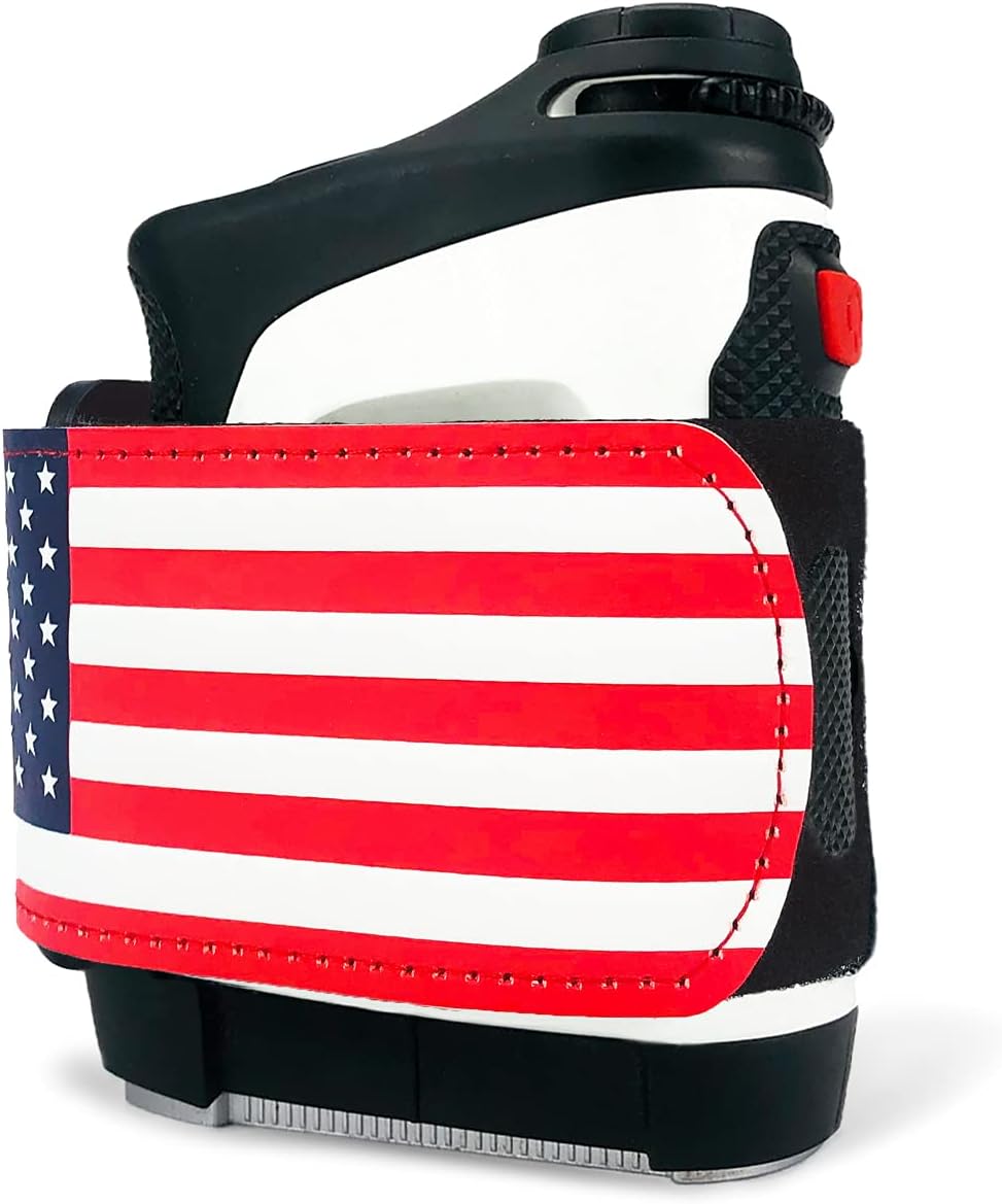 STICKIT Magnetic Rangefinder Strap | Strong Magnet Securely Holds to Golf Carts and Golf Clubs for Easy Access | Slim, Form Fitting, Size Adjustable