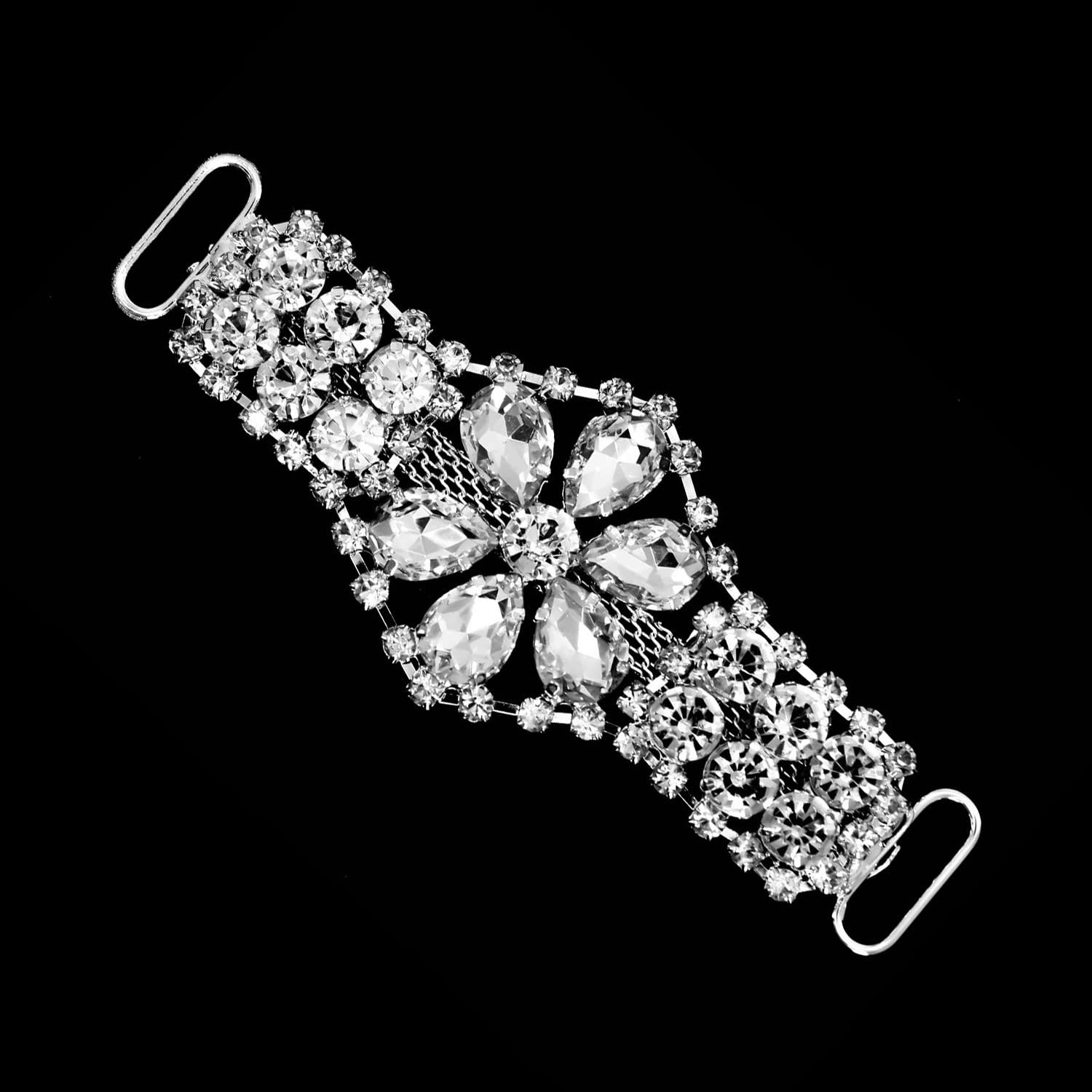 Trimming Shop Strass Motif Cristaux Strass à Coudre Patch En